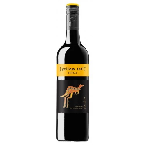 Вино червоне напівсухе Shiraz Yellow Tail, 0,75 л