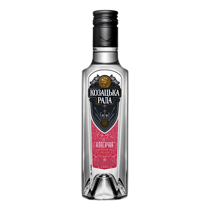 Горілка Класична Козацька Рада, 0.37 л