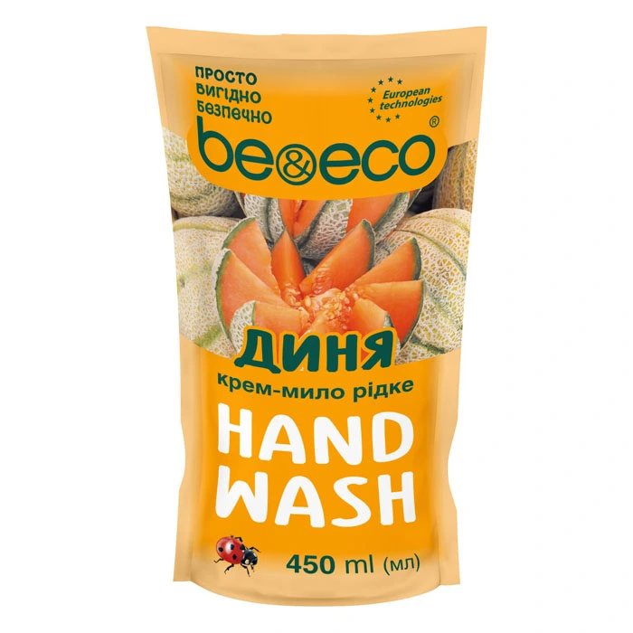 Мило рідке Диня  Be&amp;Eco, 450 мл