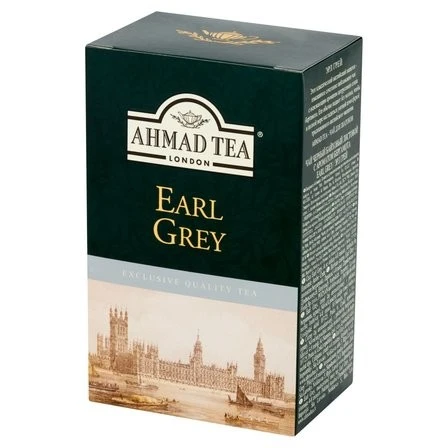 Чай листовий чорний Earl Grey Ahmad Tea, 100 г