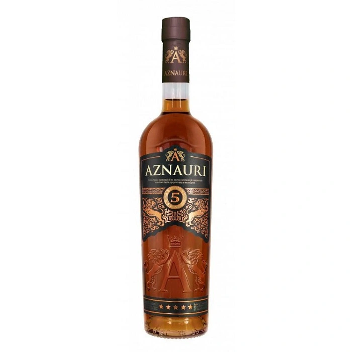Коньяк 5 років Aznauri, 0.5 л