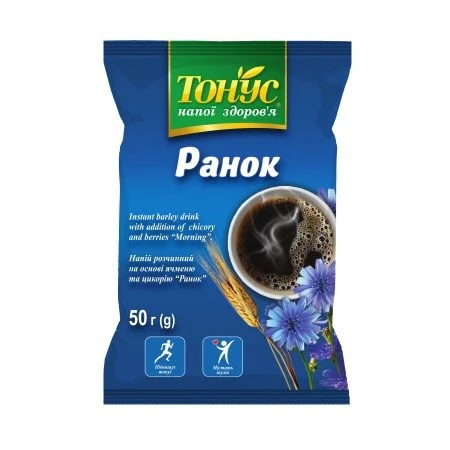 Напій розчинний Ранок Тонус, 50 г
