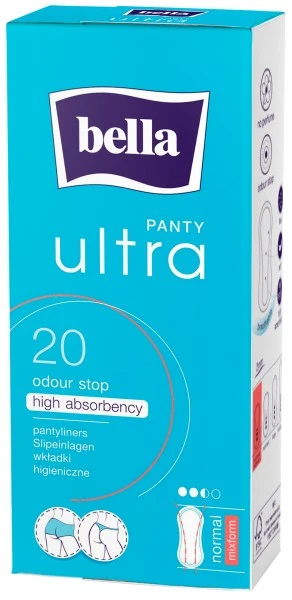 Прокладки гігієнічні Panty Ultra Mixform Bella, 20 шт/уп.