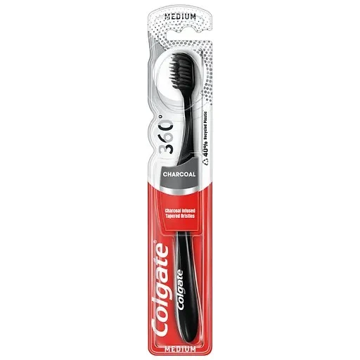 Щітка зубна Деревне вугілля слім софт Colgate, 1 шт