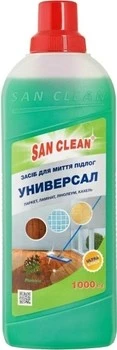 Засіб для миття підлог з ароматом хвої Універсал San Clean 1000 г