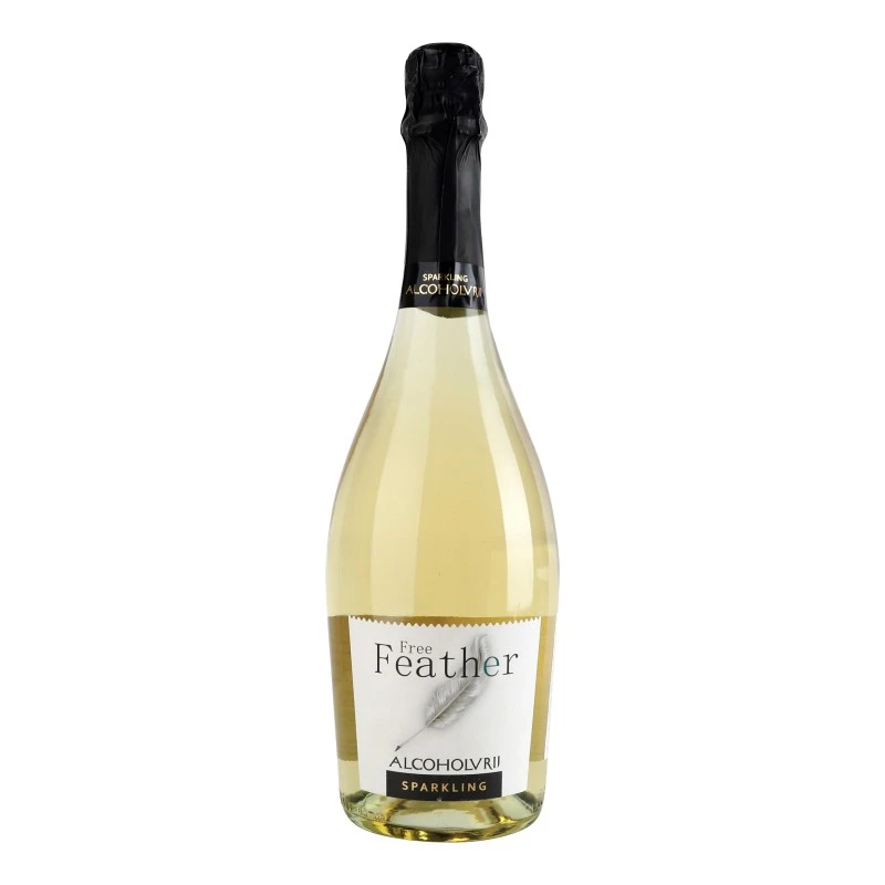 Напій безалкогольний білий напівсолодкий Sparkling Alcoholfree Free Feathe, 0.75 л