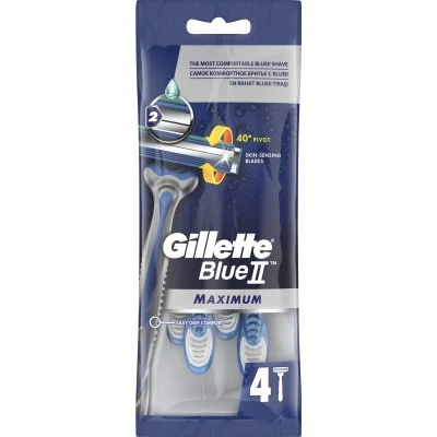 Бритва Blue 2 Max Gillette, 4 шт