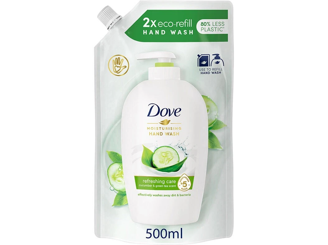 Крем-мило рідке Refreshing care Dove, 500 мл