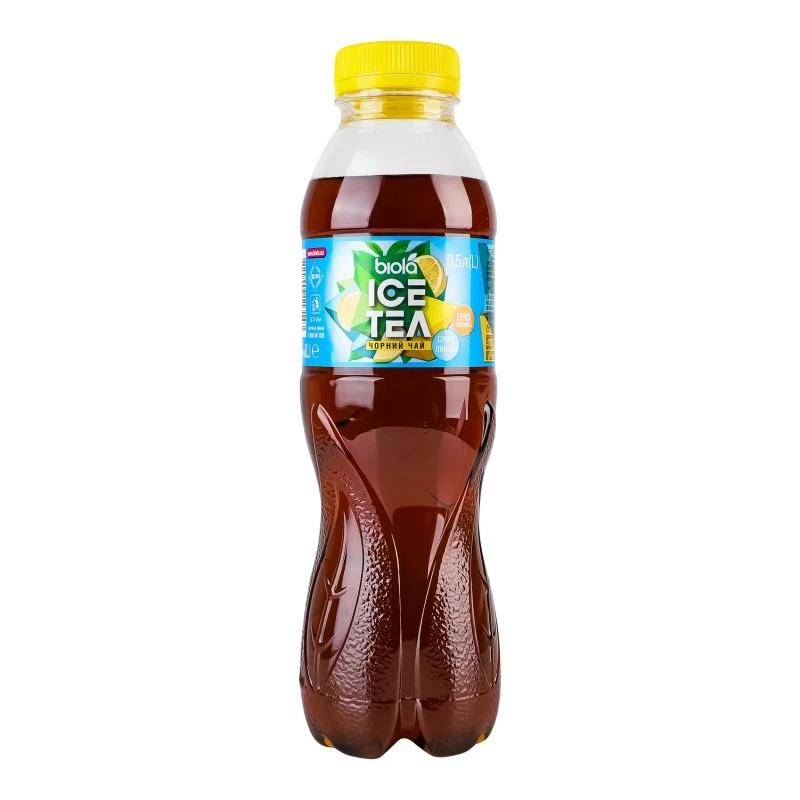 Чай холодний чорний Лимон Ice Tea Biola, 0.5 л