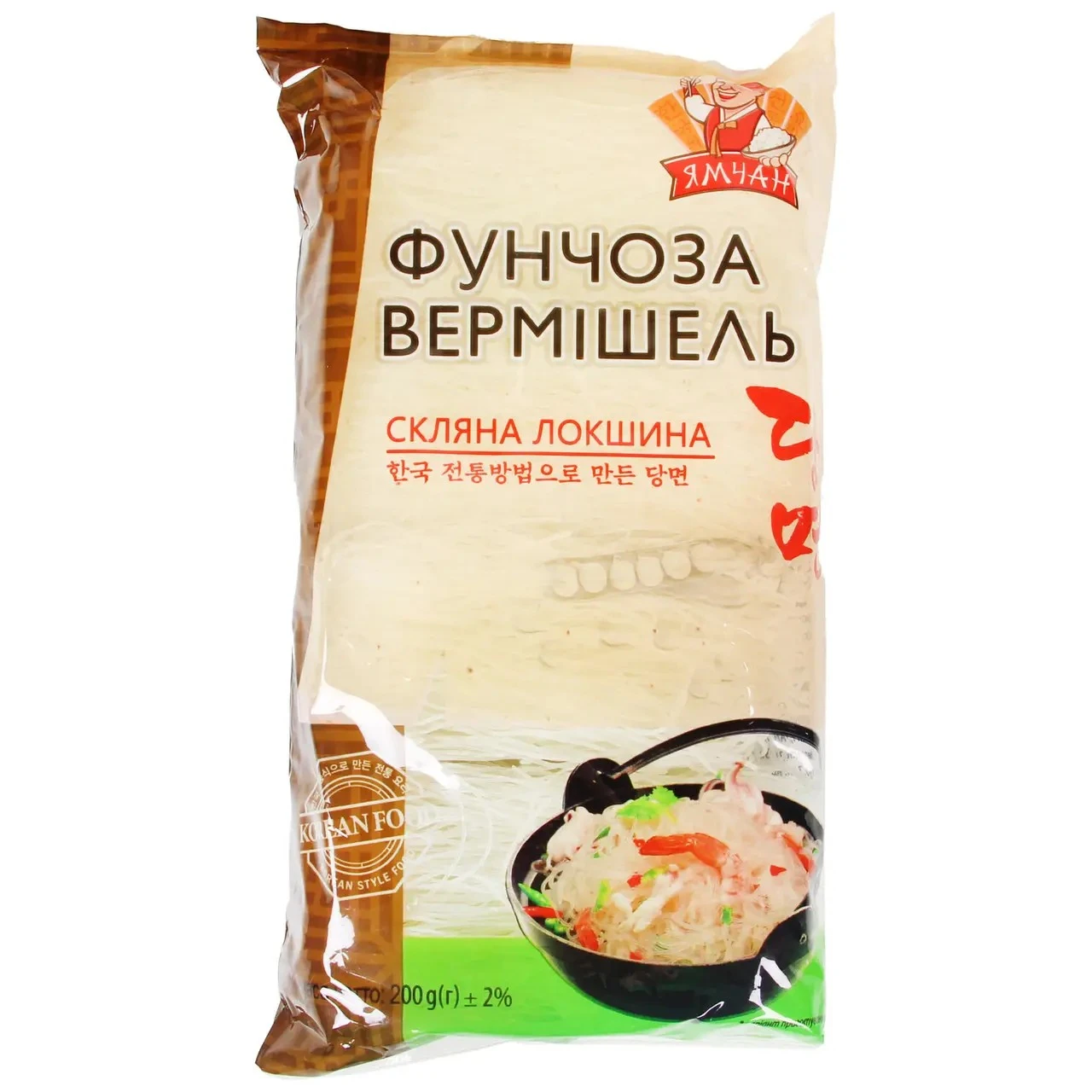 Вермішель фунчоза Ямчан, 200 г