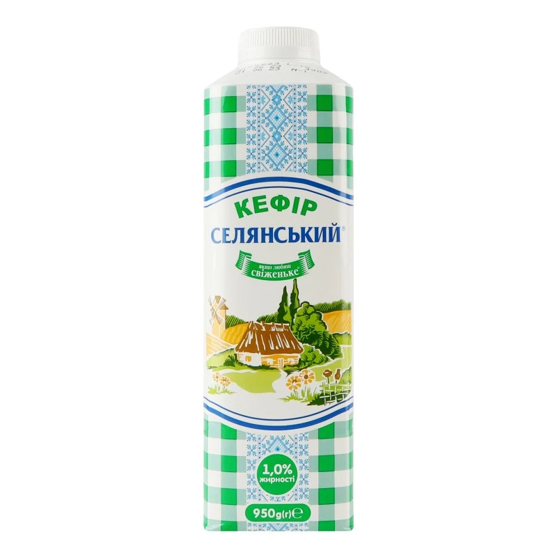 Кефір 1% Селянський, 950 г