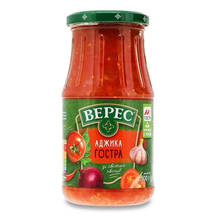 Аджика гостра Верес, 500 г