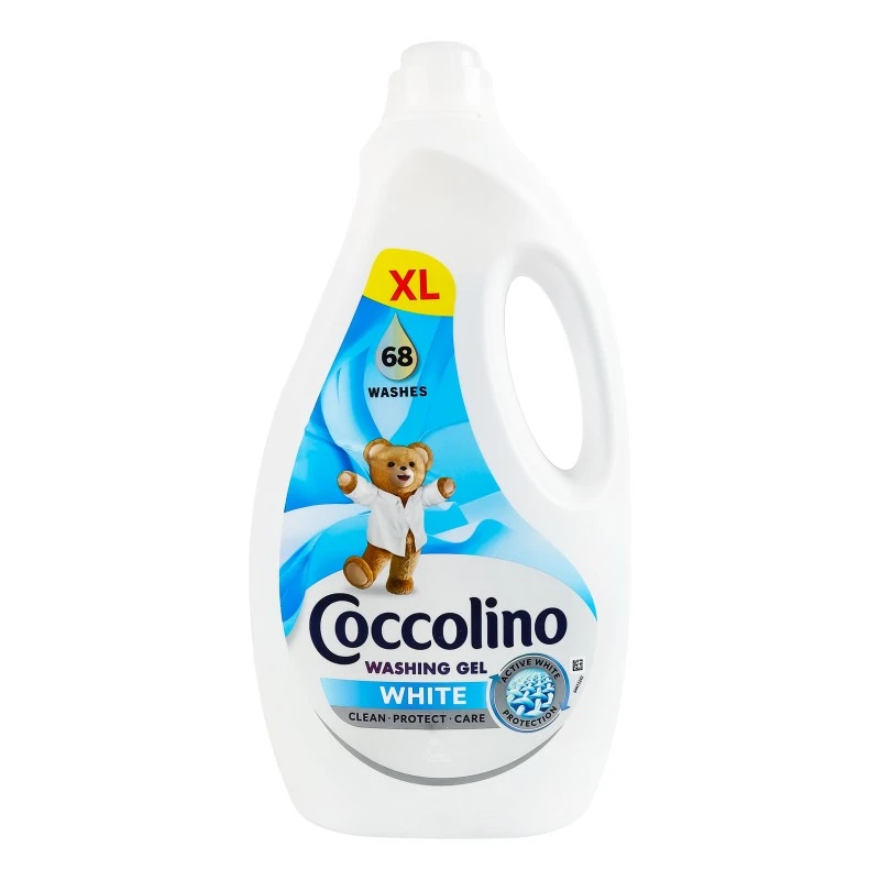 Гель для прання White Care Coccolino 2.72л