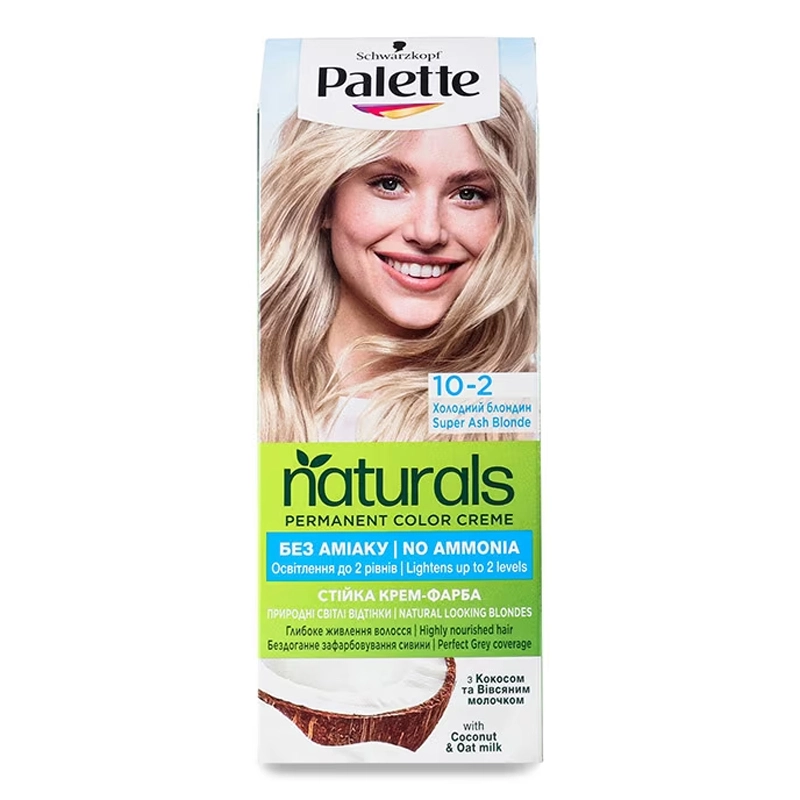 Крем-фарба для волосся 10-2 Naturals Palette, 1шт