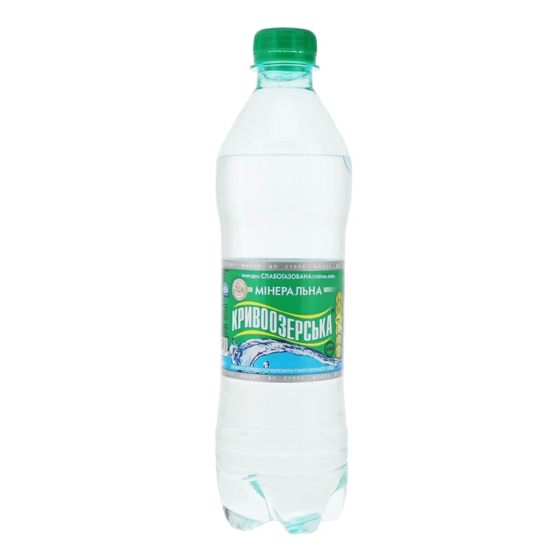 Вода слабогазована Кривоозерська, 0.5 л