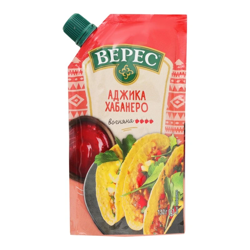 Аджика Хабанеро вогняна Верес, 130 г
