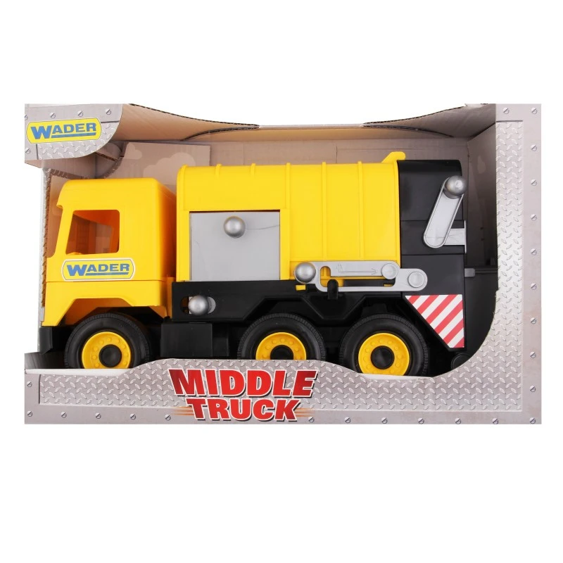 Іграшка для дітей від 3років 39492 Garbage truck Middle truck Wader 1шт