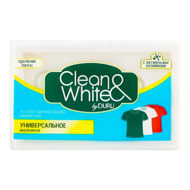 Мило господарське універсальне Clean&amp;White Duru, 120 г