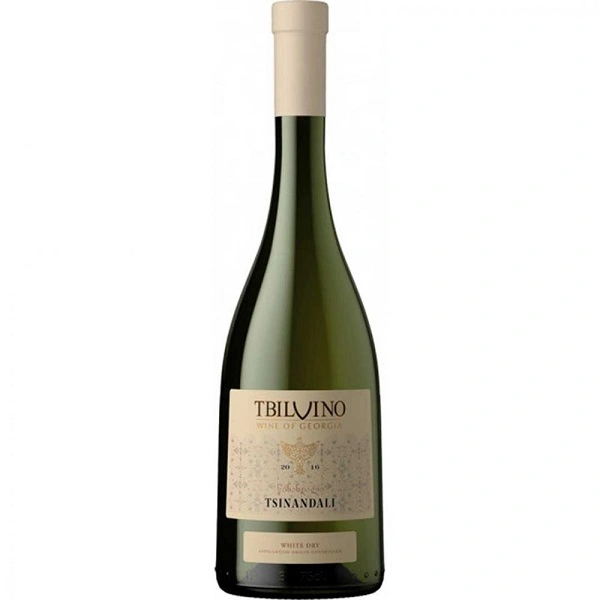 Вино біле сухе Tsinandali Tbilvino, 0.75 л