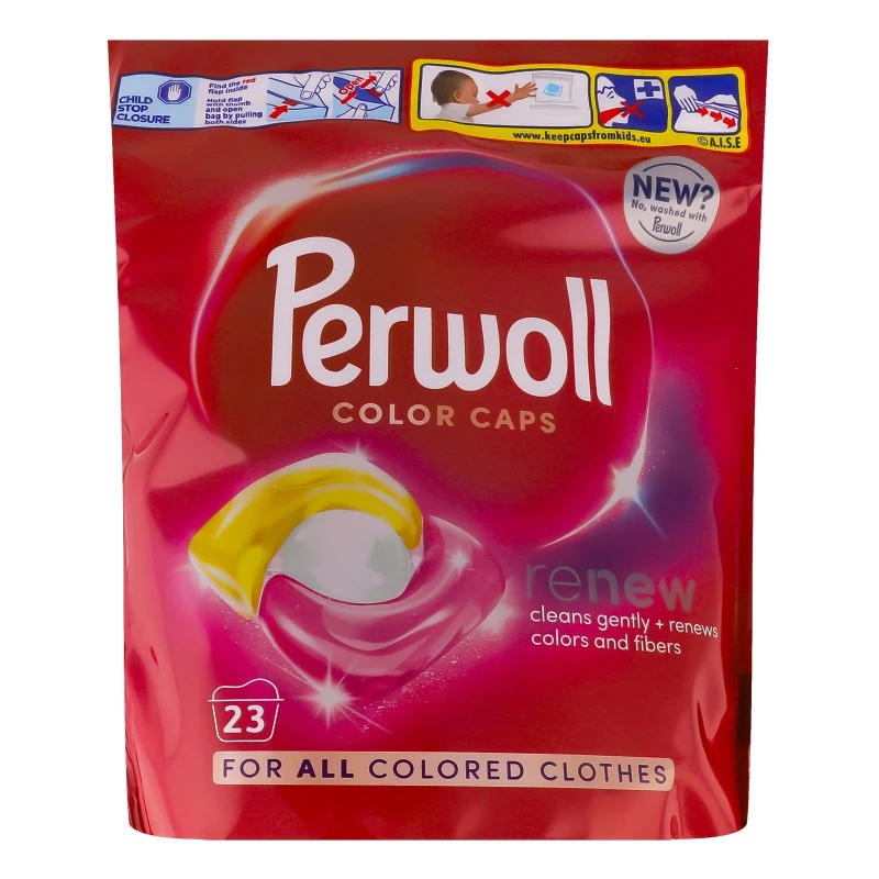 Капсули для прання Perwoll Color Magic, 23 шт