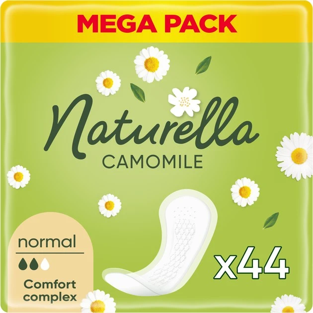 Прокладки гігієнічні щоденні Normal Naturella, 44 шт/уп.