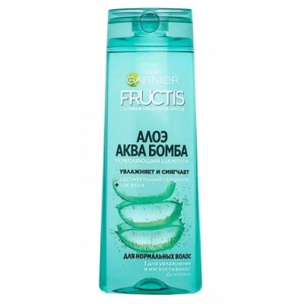 Шампунь для волосся зміцнюючий Алое Fructis Garnier, 400 мл