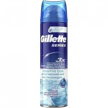 Гель для гоління Cooling Series Gillette, 200 мл