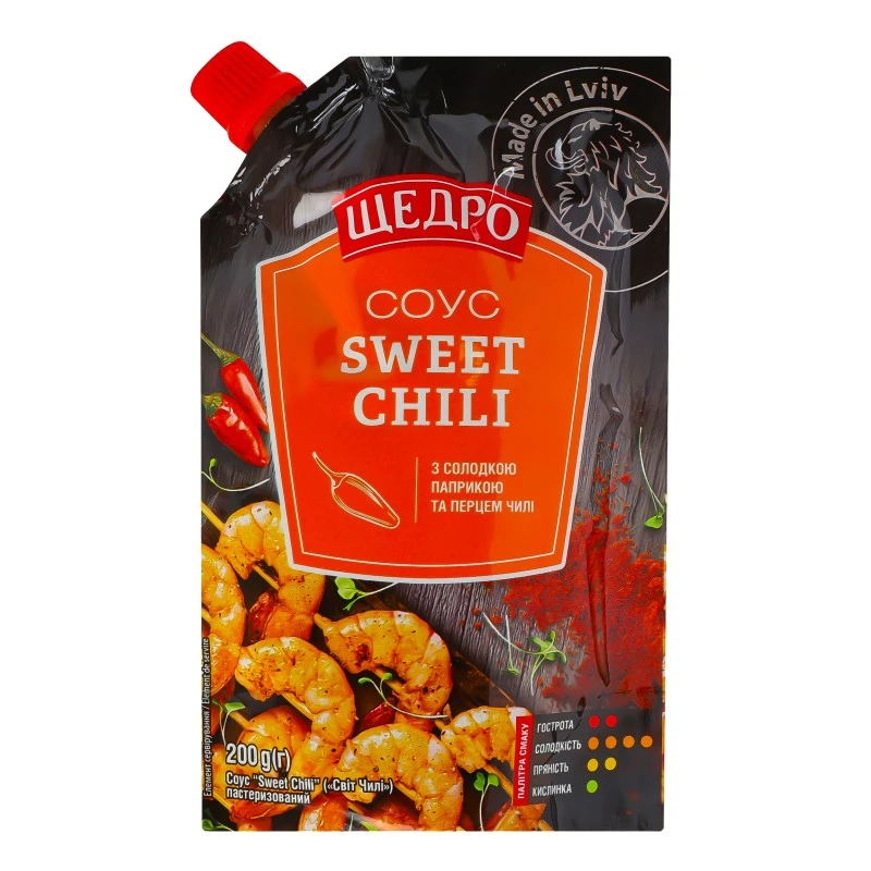 Соус Sweet Chili Щедро, 200 г