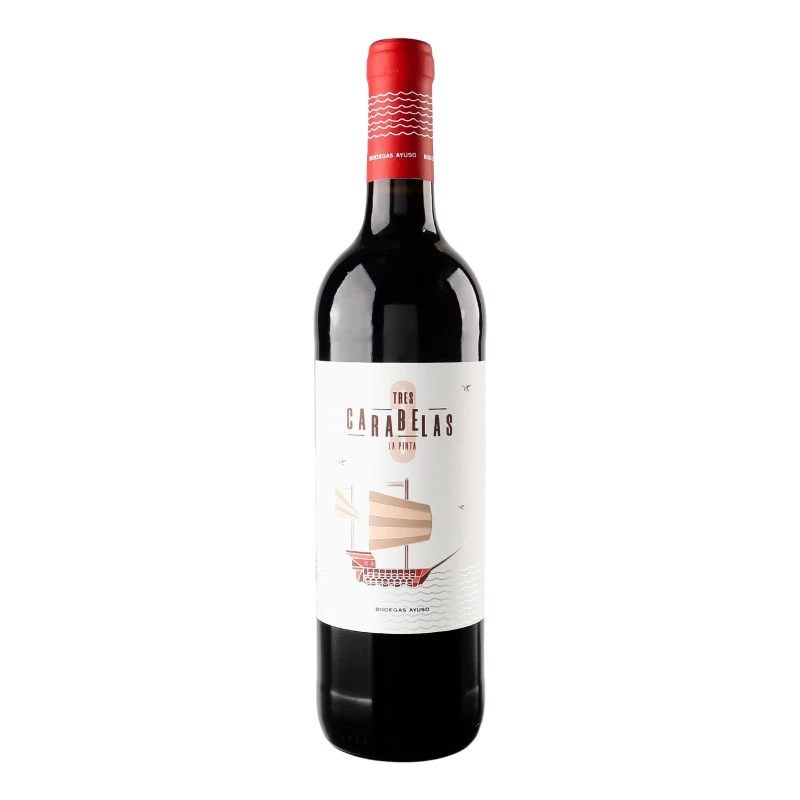 Вино червоне сухе La Pinta Tinto La Mancha DO Tres Carabelas Bodegas Ayuso, 0.75 л
