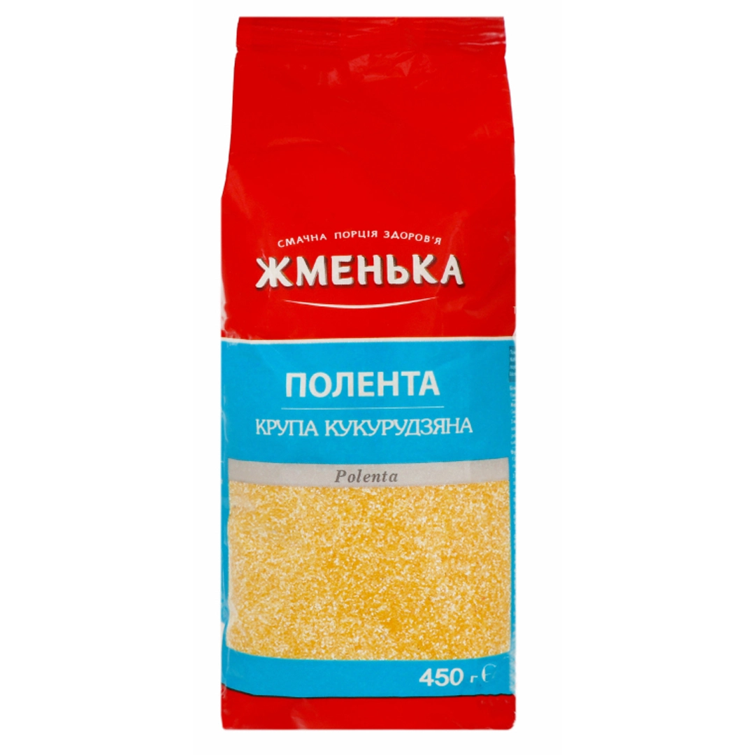 Крупа кукурудзяна Полента Жменька, 450 г
