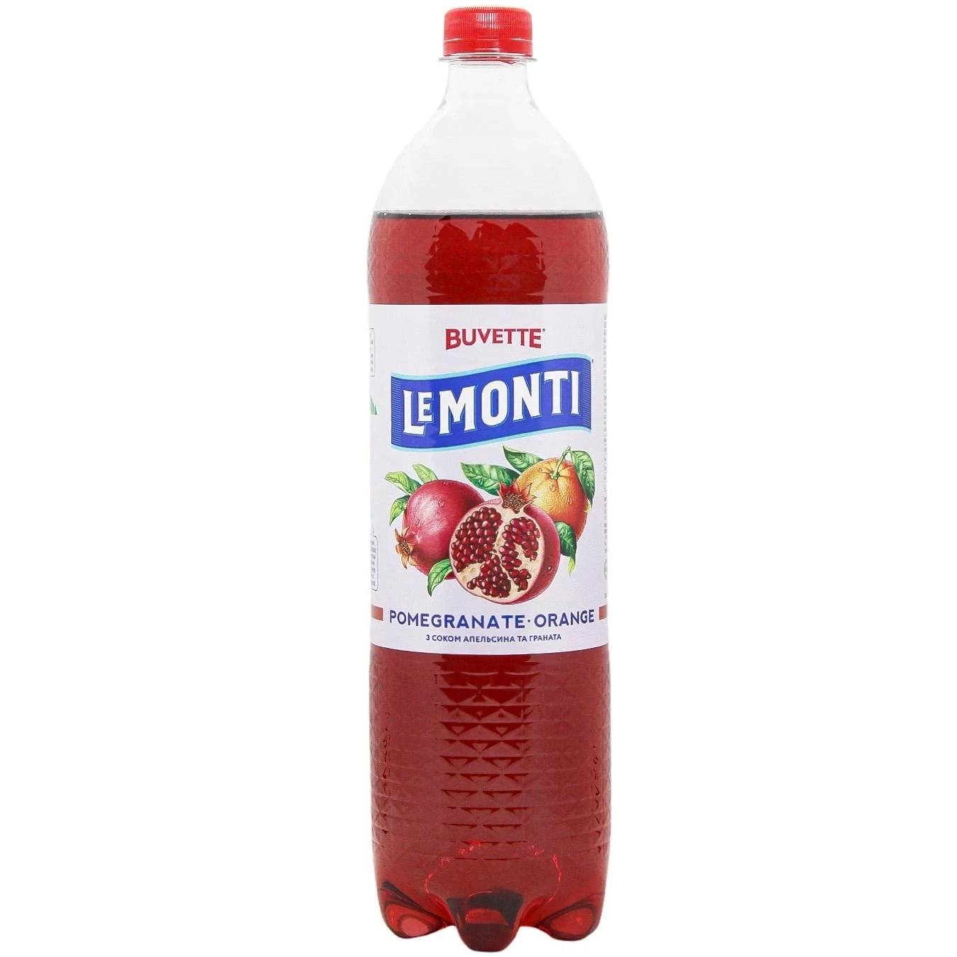 Напій газований Апельсин-Гранат Le Monti Buvette, 1.2 л