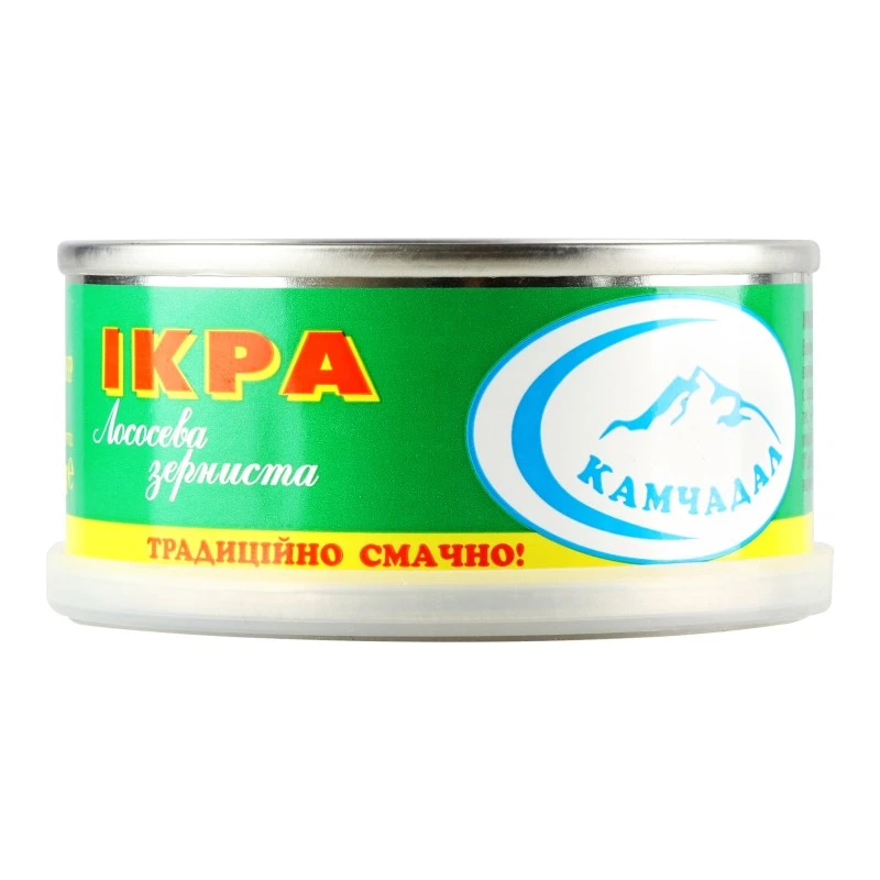 Ікра лососева зерниста Камчадал, 100 г