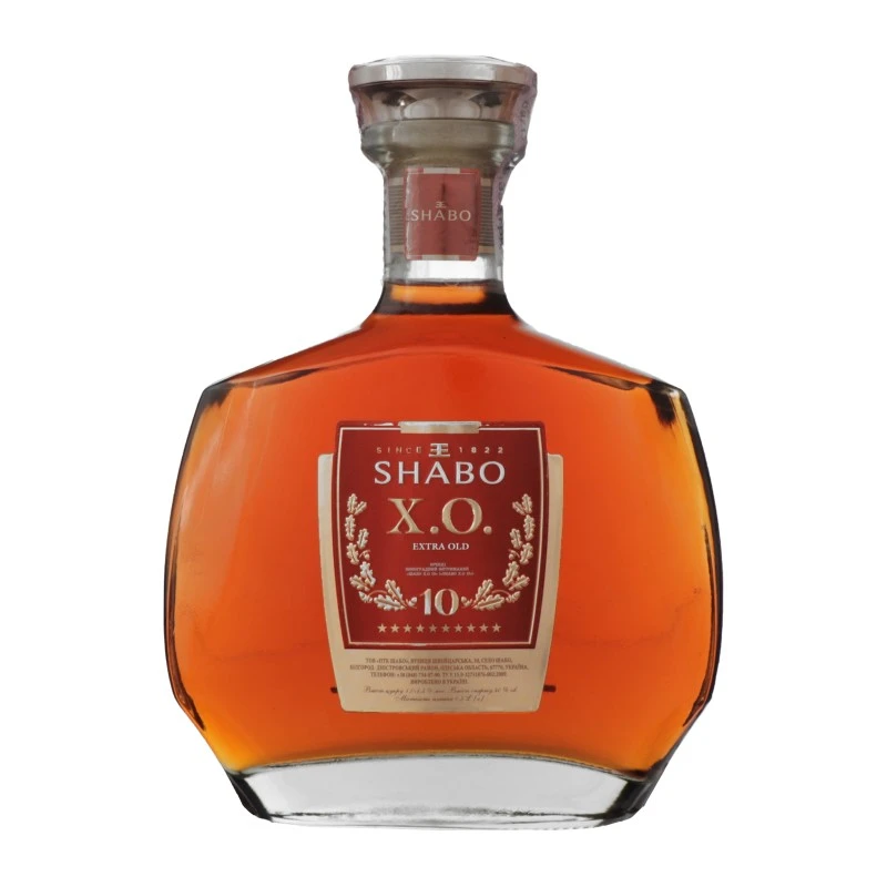 Бренді 10 зірок Х.О Shabo, 0.5 л