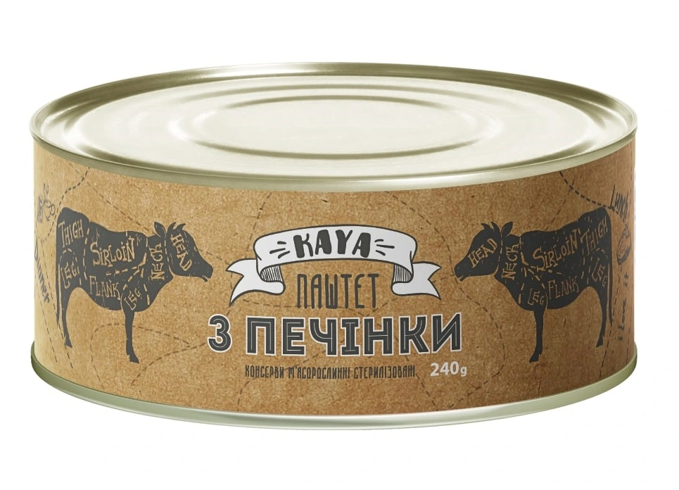 Паштет із печінки Kaya, 240 г