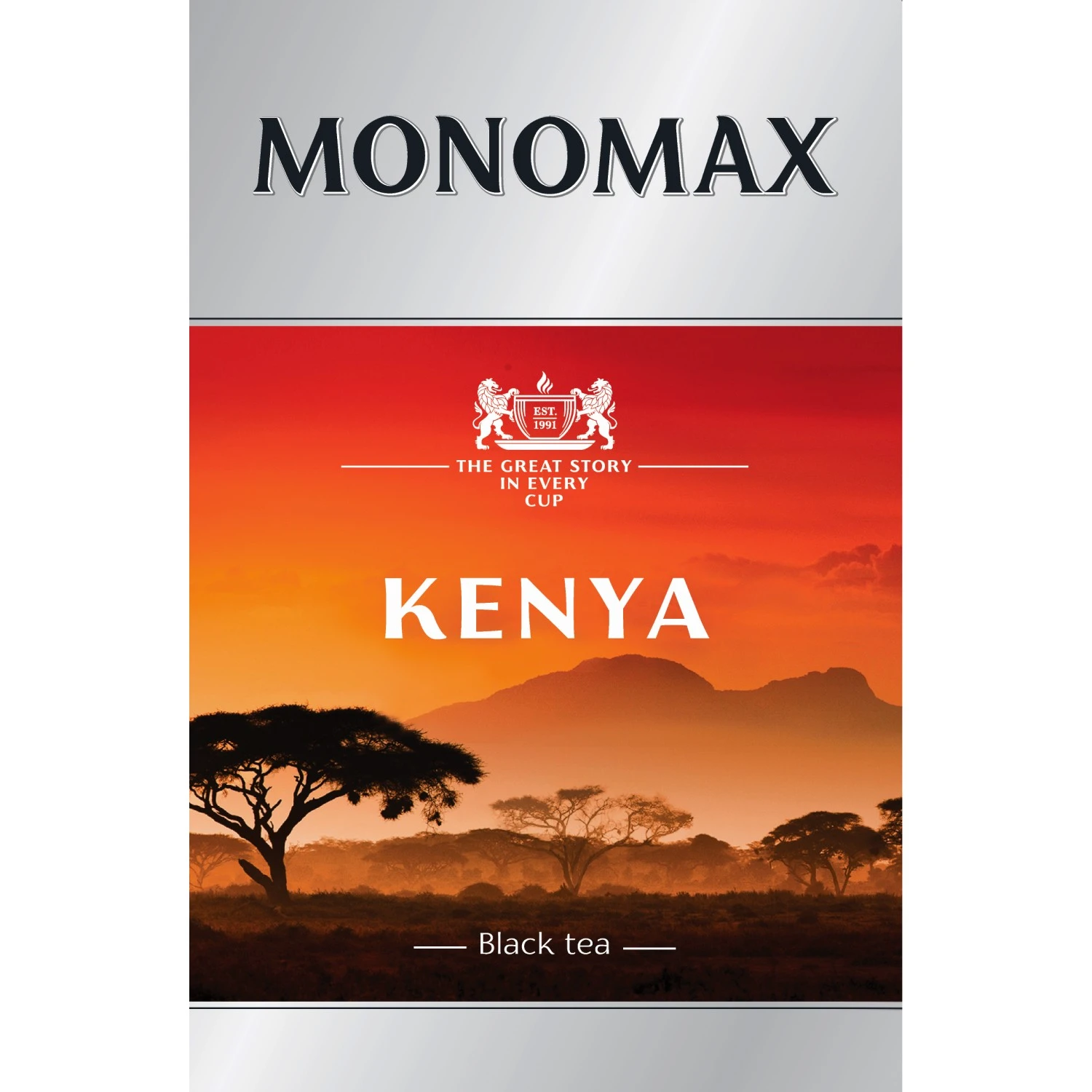 Чай листовий чорний Kenya Monomax, 90 г