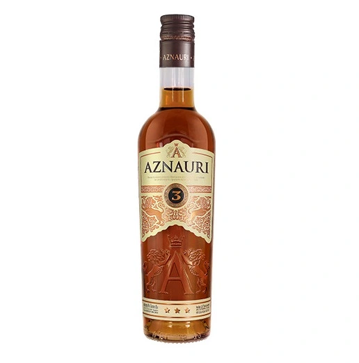 Коньяк 3 роки Aznauri, 0.25 л