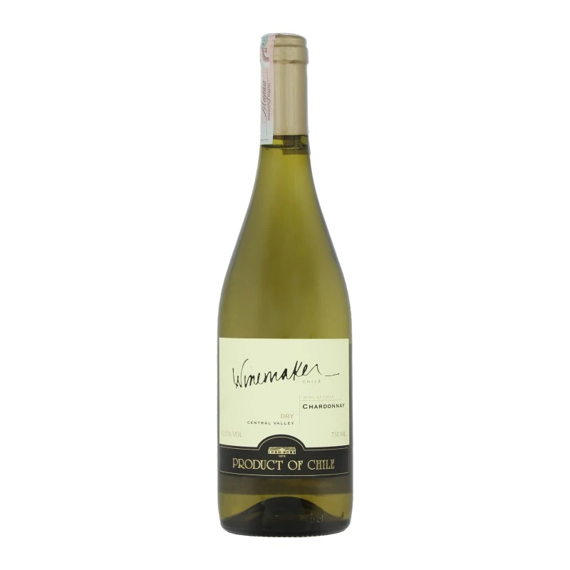 Вино біле сухе Chardonnay Winemaker, 0.75 л