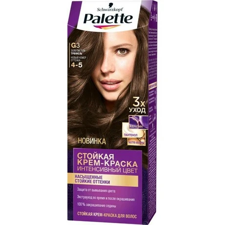 Фарба для волосся G3 Золотистий трюфель Palette, 110 мл