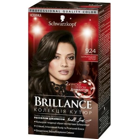 Крем-фарба 924 Шоколадний кутюр Brillance, 1 шт