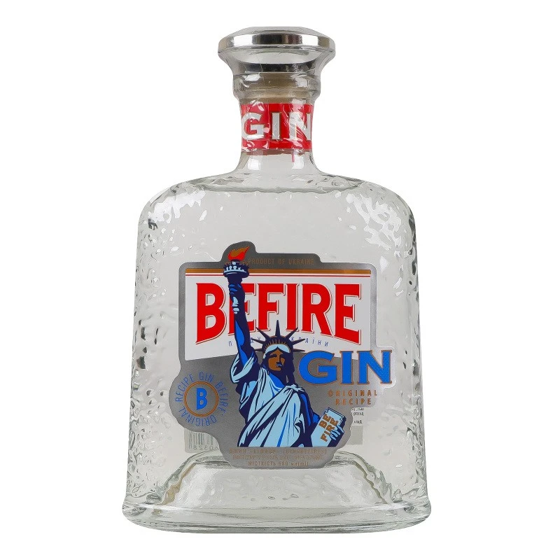 Джин 37.5% Befiere, 0.5 л