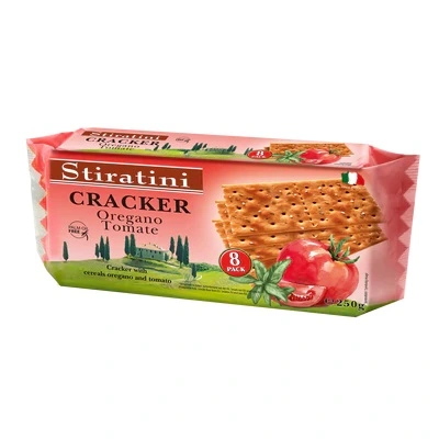 Крекер з орегано та томатами Stiratini, 250 г