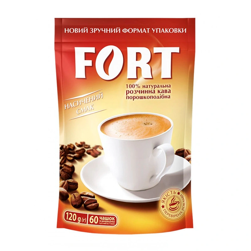 Кава розчинна Fort, 60 г