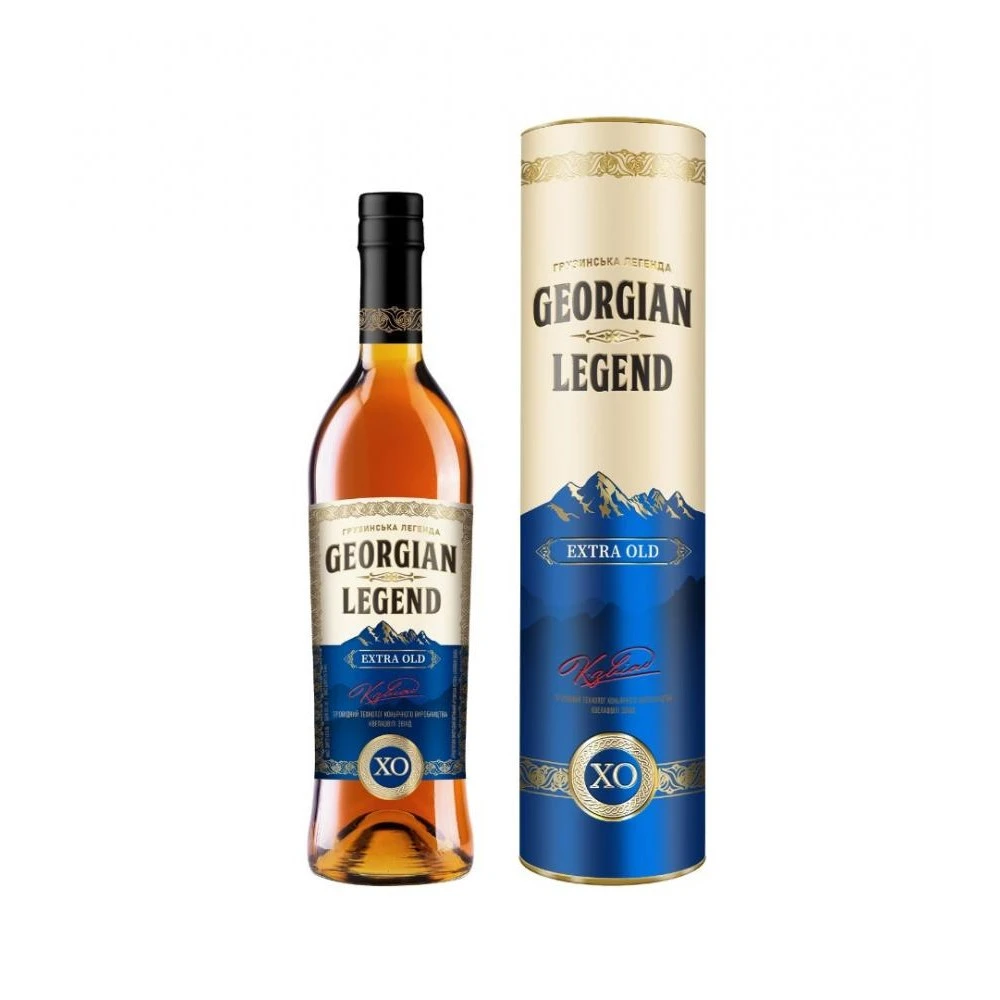 Бренді у тубусі XO Extra Old Georgian Legend, 0.5 л