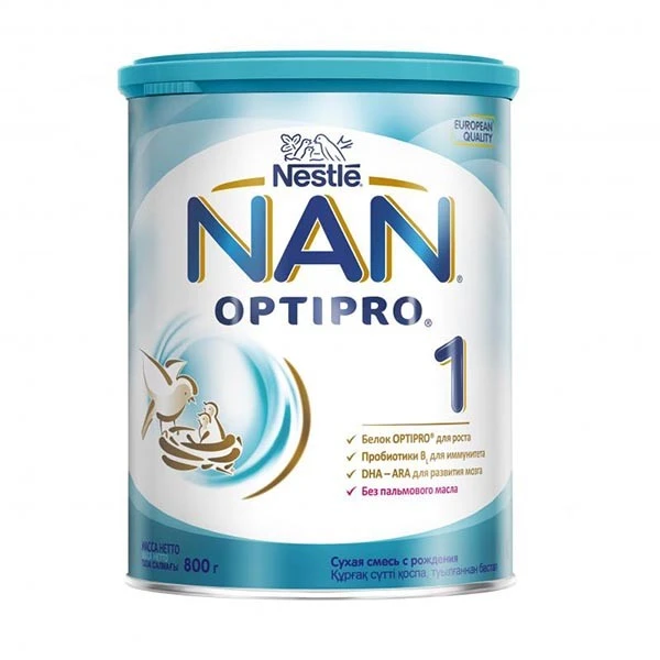 Суміш молочна суха для дітей від народження 1 Optipro NAN, 800 г