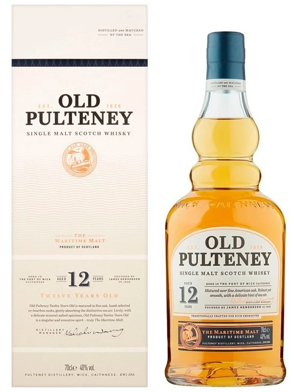 Віскі 40% 12YO Old Pulteney к/у 0.7л