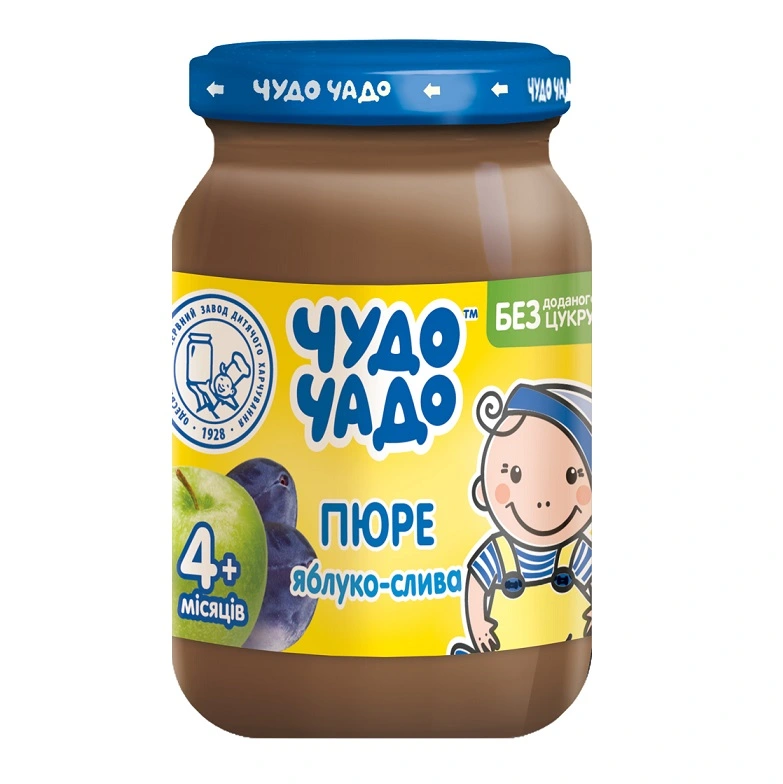 Пюре Яблуко-Слива Чудо Чадо, 170 г