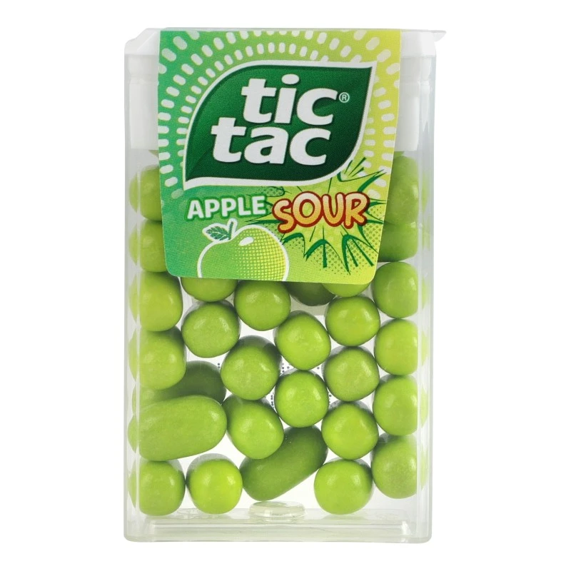 Драже Apple Sour Tic Tac, 18 г