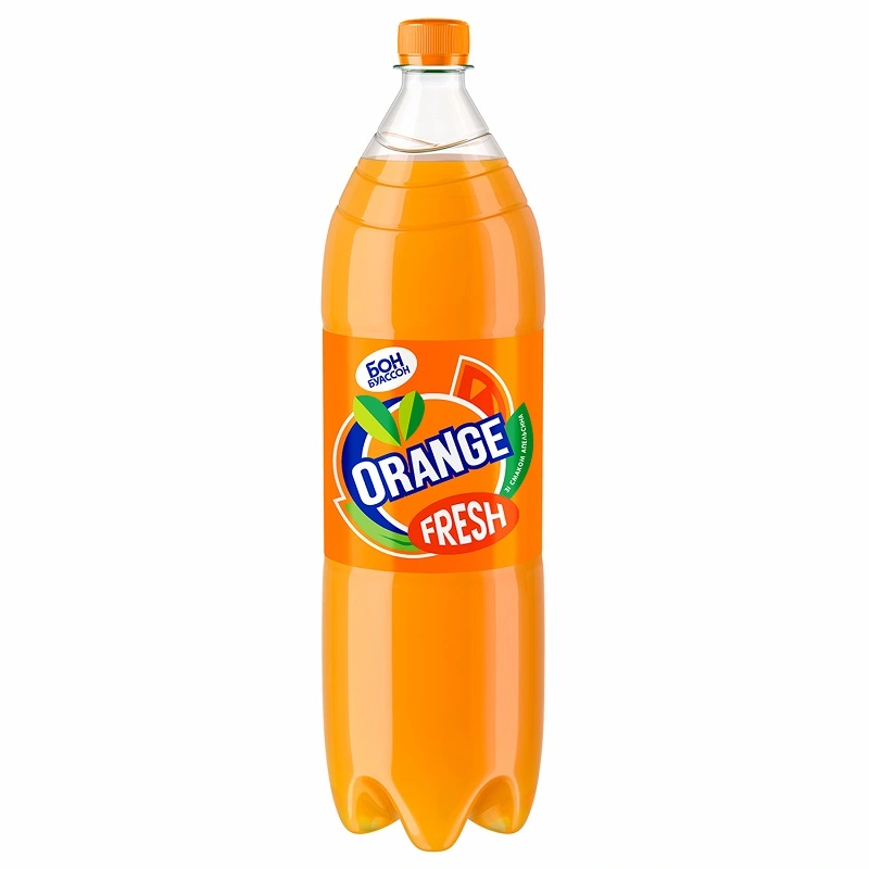 Напій газований Orange Fresh Бон Буассон, 2 л