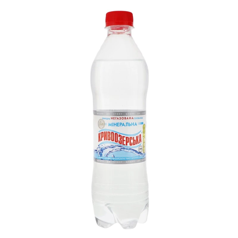 Вода негазована Кривоозерська, 0.5 л