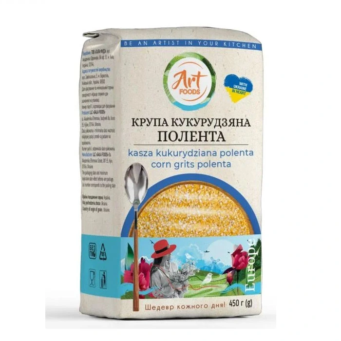 Крупа кукурудзяна Полента  Art Foods, 450 г
